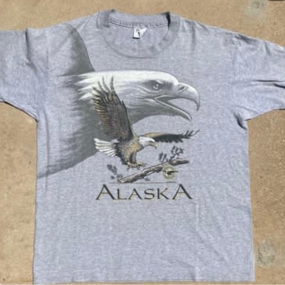 Alaska nature eagle tee - Picture 1 of 2